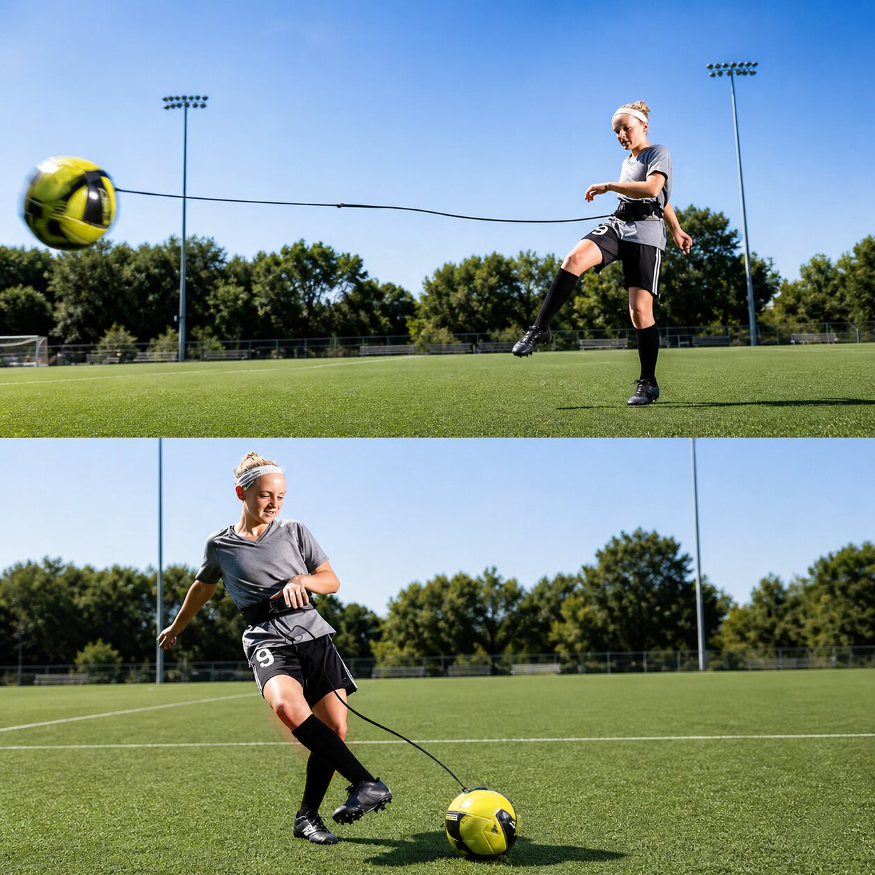 ReboundPro™ Kickback Football Trainer